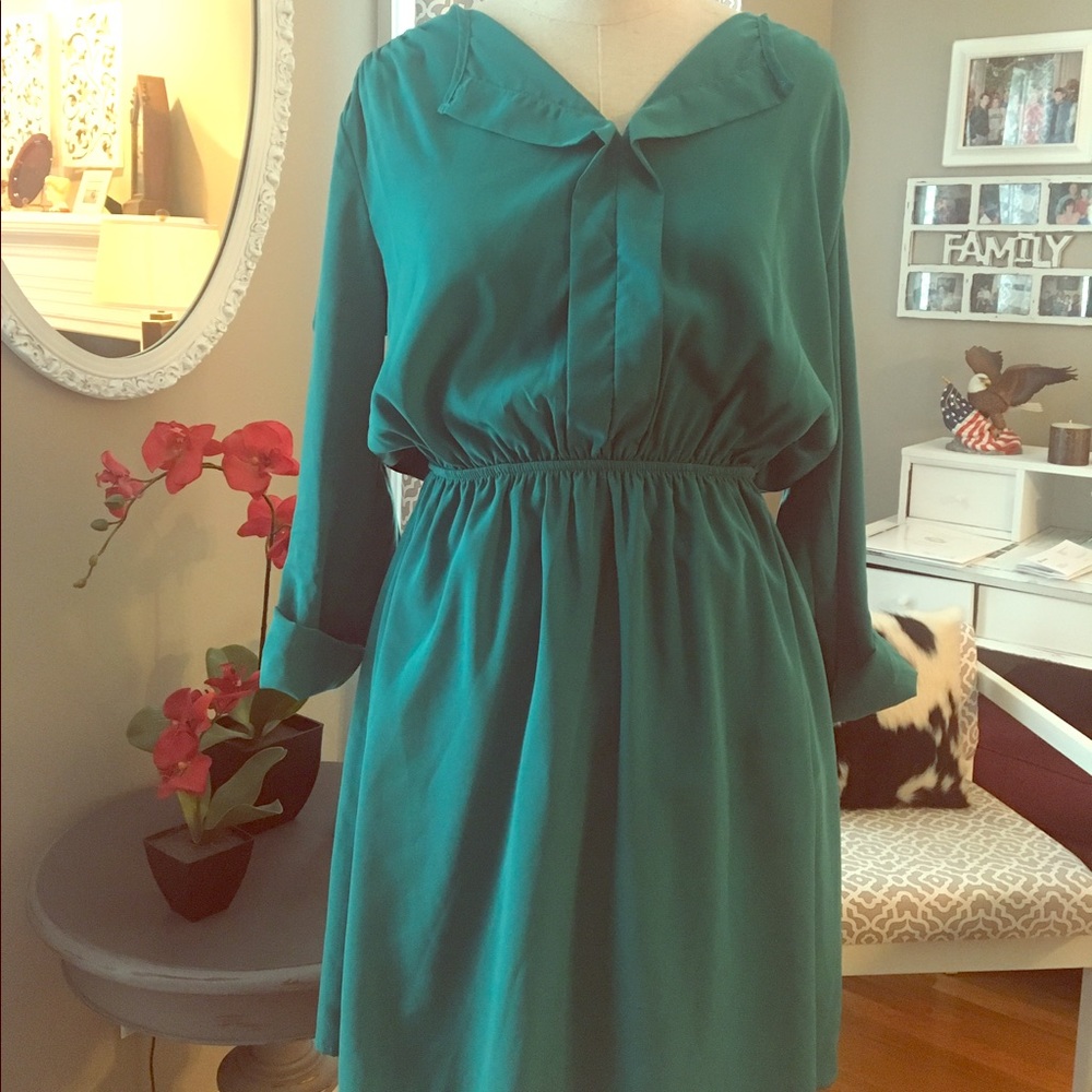 Green medium dress from Francesca's