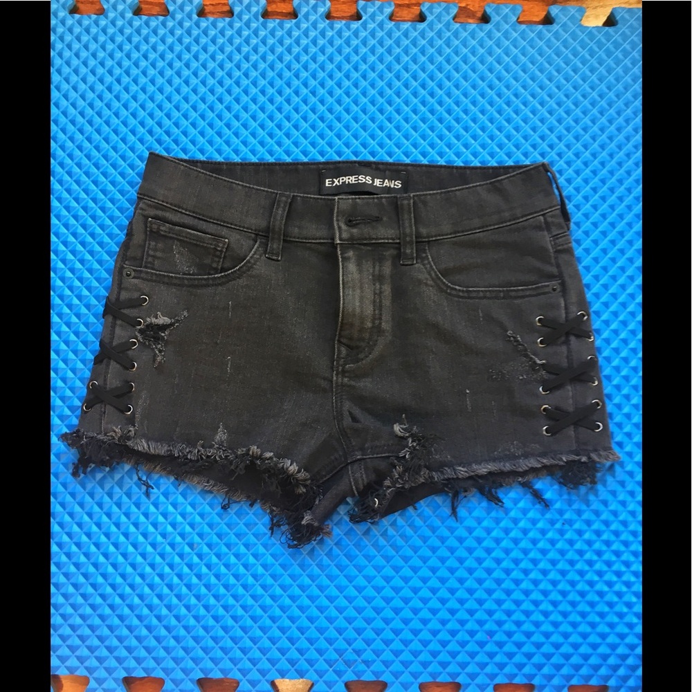Express Black Jean Short ! Size 2