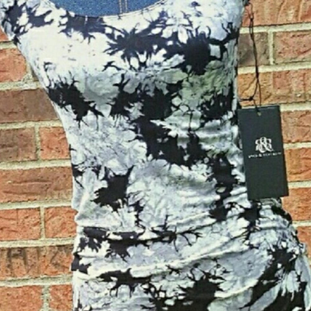 NEW ROCK & REPUBLIC Small Yoga Tie Dye Tank Top - Picture 7 of 8