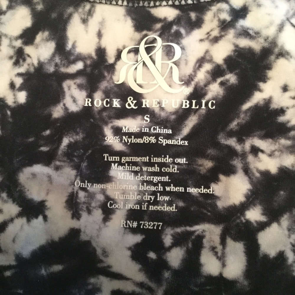 NEW ROCK & REPUBLIC Small Yoga Tie Dye Tank Top - Picture 8 of 8