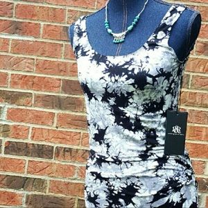 NEW ROCK & REPUBLIC Small Yoga Tie Dye Tank Top