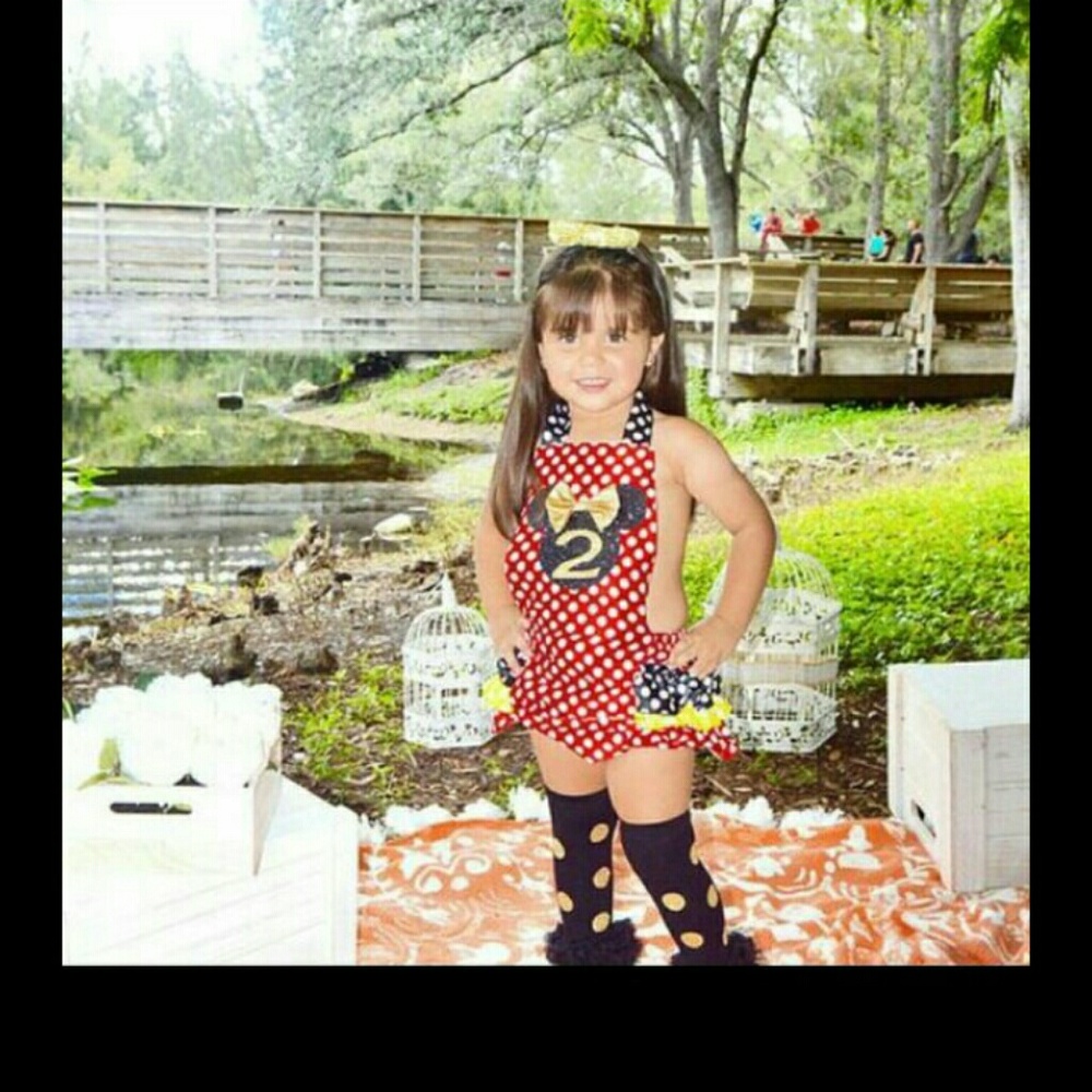 Minnie romper 2t