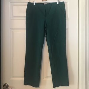 Teal stretch pants
