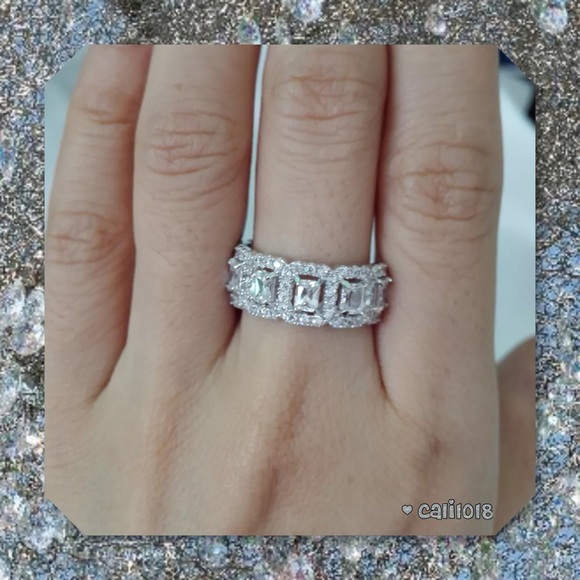 Glam Squad 2 You Jewelry - Last 1 5⭐️RATED🆕2ct Eternity Band 925 Silver