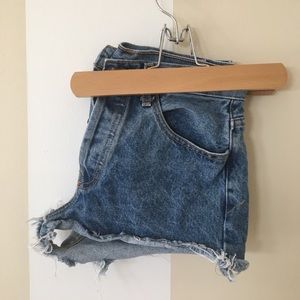 John Galt x Brandy Melville cutoff jean shorts