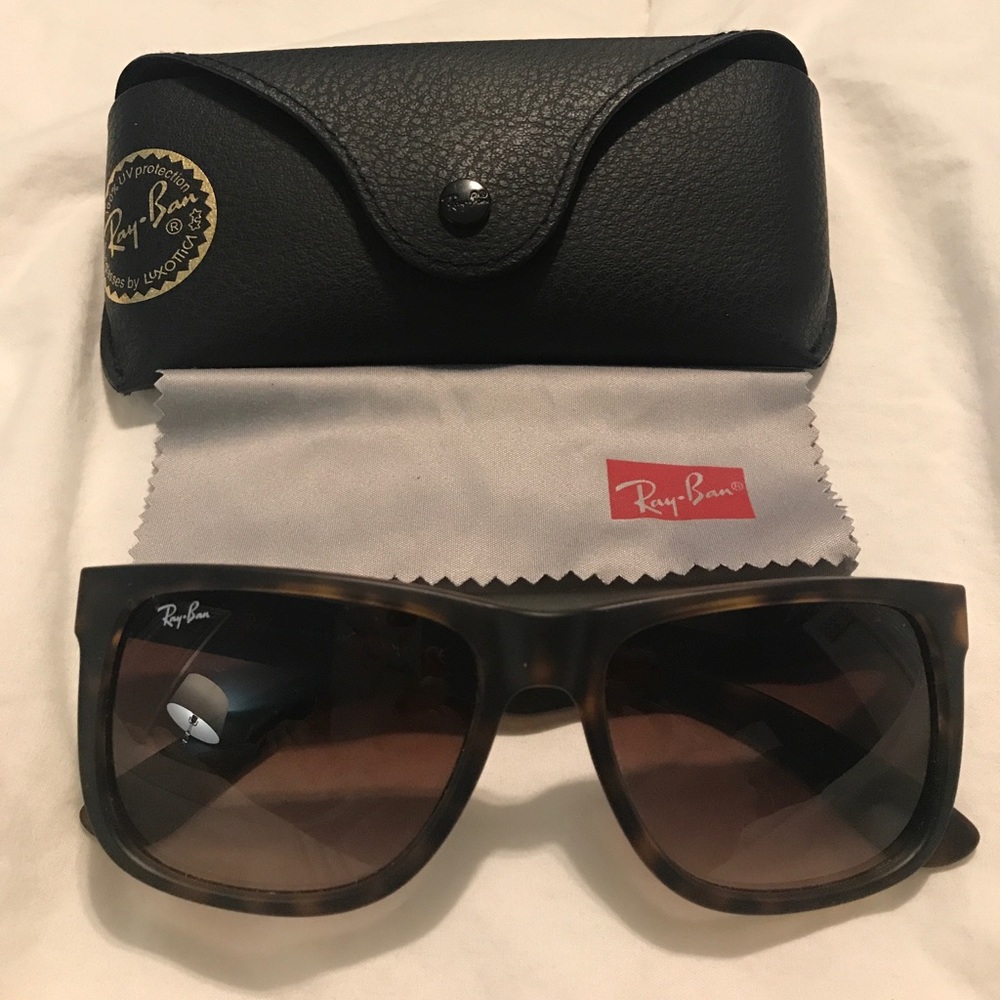 Ray Ban Justin Classic Sunglasses -tortoise