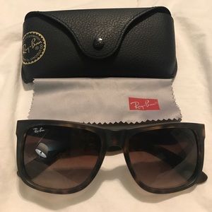 Ray Ban Justin Classic Sunglasses -tortoise