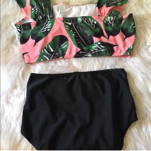 New Two Piece High Waist Bikini Swimwear - Picture 3 of 4