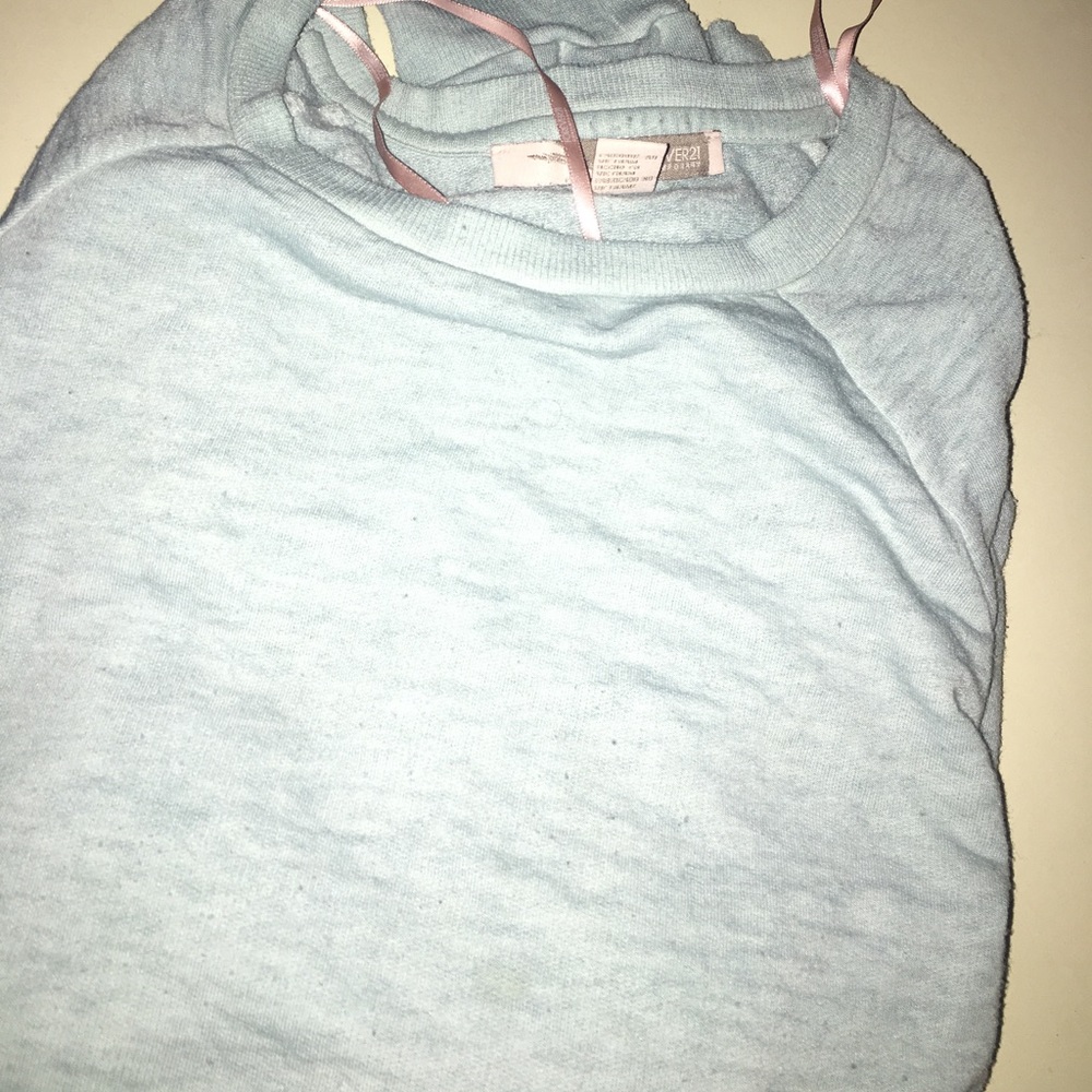 Light blue long sleeve shirt