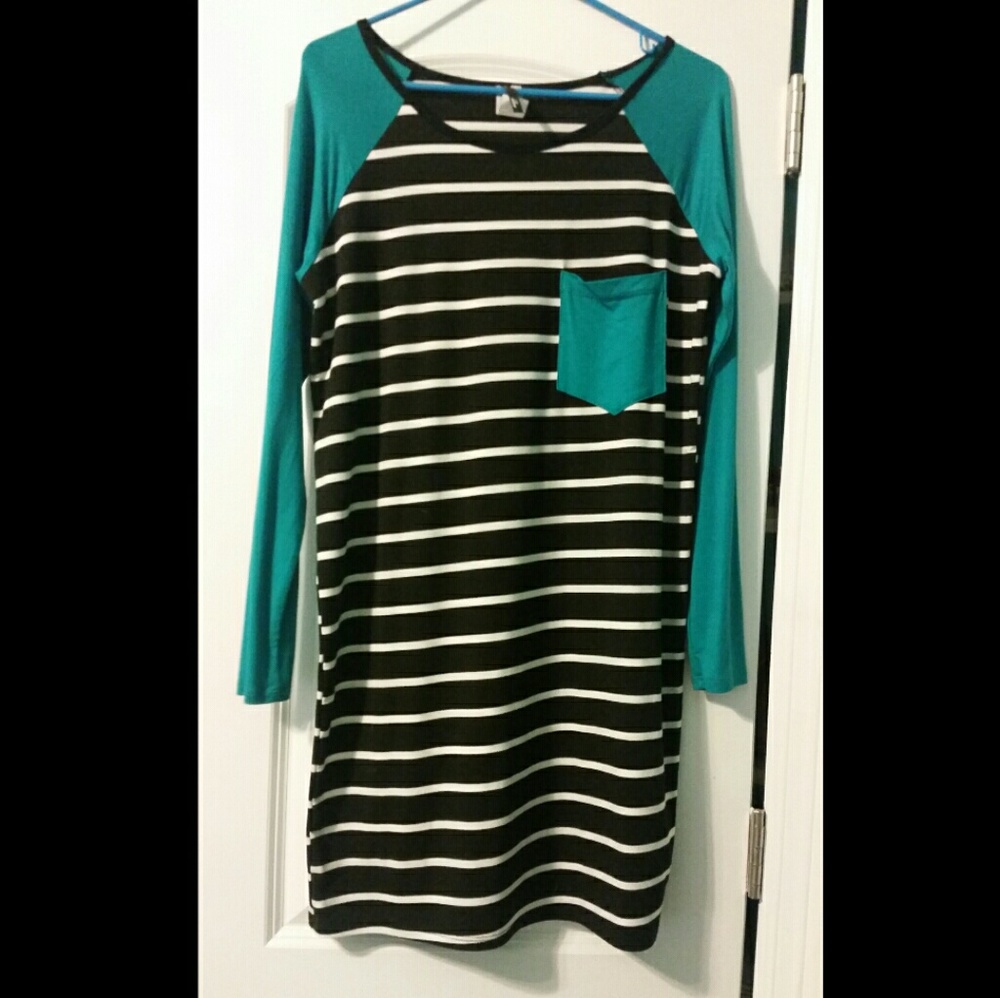 Bellamie pocket stripped dress