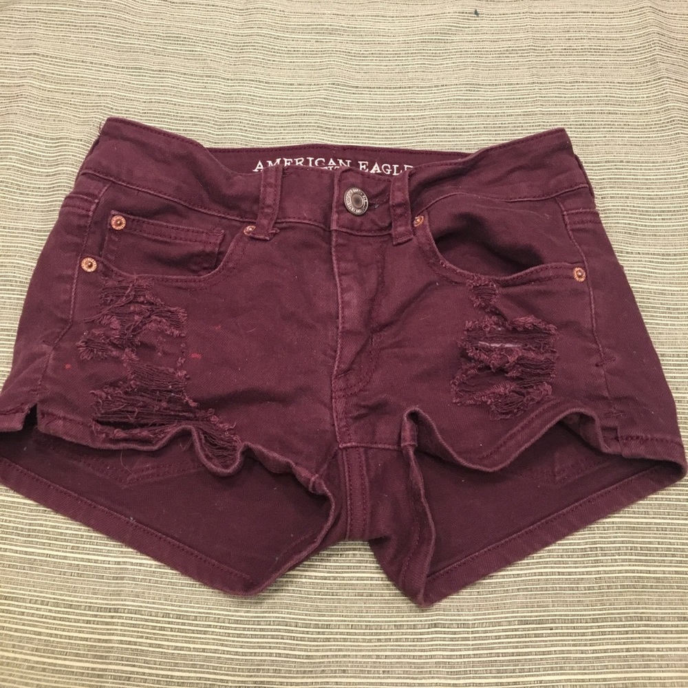 American Eagle Shortie Shorts