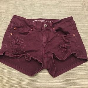 American Eagle Shortie Shorts