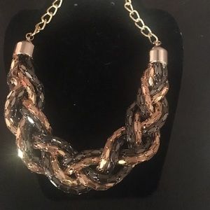 Black and Gold Necklace