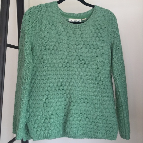 Green Knit Sweater - Picture 2 of 4
