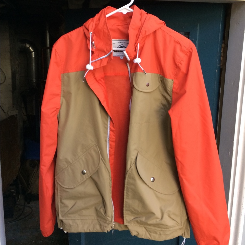Penfield Rochester two-tone rain jacket