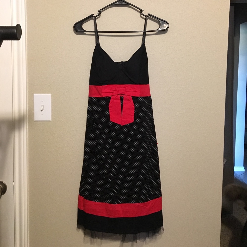 Fabulous Retro Pinup Polka Dot Dress NWOT