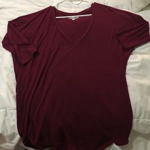 Maroon blouse