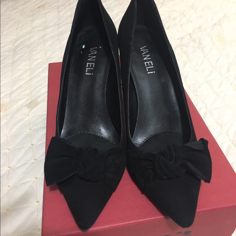 Black heels