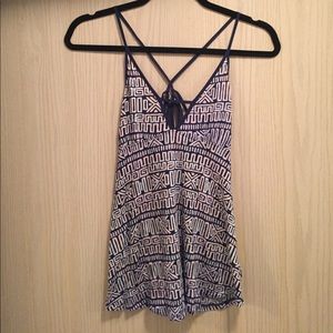 Strappy, Patterned Tank
