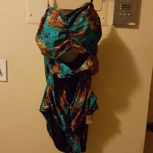 Monif C Bathing Suit Size 20