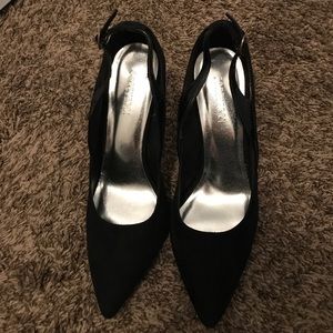 Forever 21 black heels women's sz 10