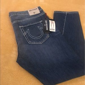 NWT True Religion Nu Boy Slouchy Skinny Jeans W31