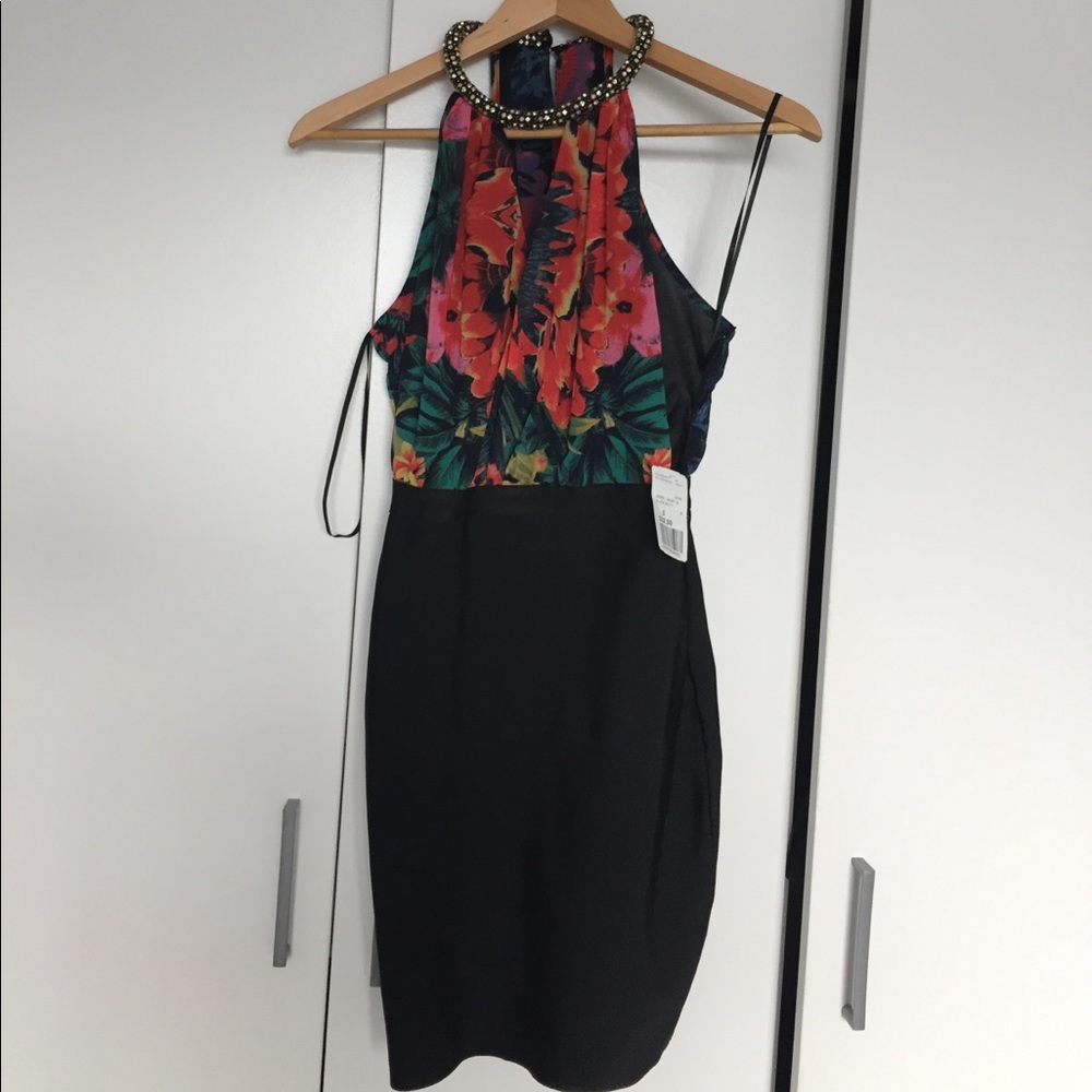 NWT Tropical Fitted Dress
