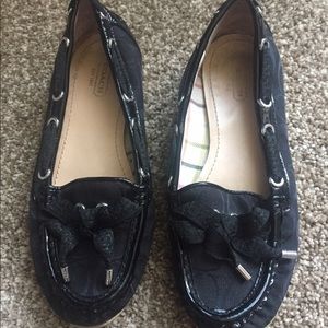 COACH flats in black
