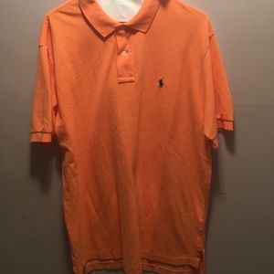 New!!!! Ralph Lauren polo peach with black polo