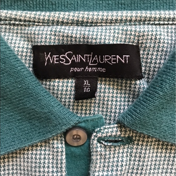Men's Yves Saint Laurent Polo XL - Picture 2 of 3