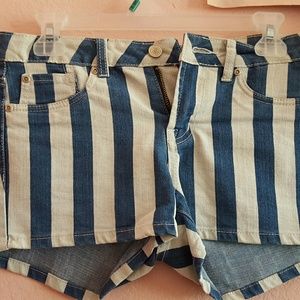 Striped shorts