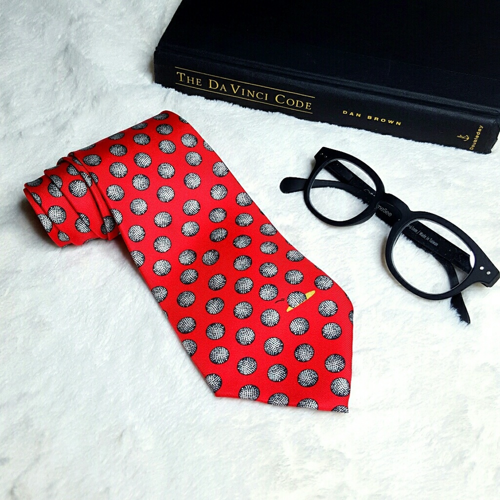 Hole In Won - Golf Novelty Necktie