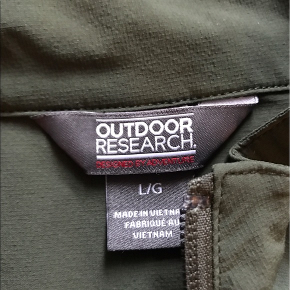 Men's Outdoor Research Ferrosi jacket large - Picture 3 of 3