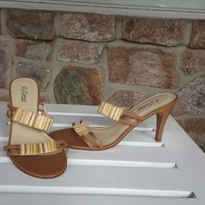 Heeled sandals