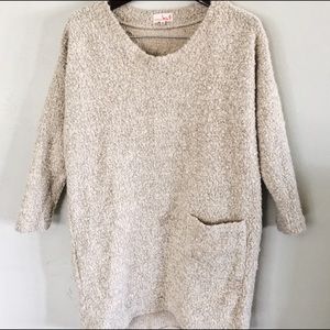 Alpaca Blend Sweater Dress with Pocket