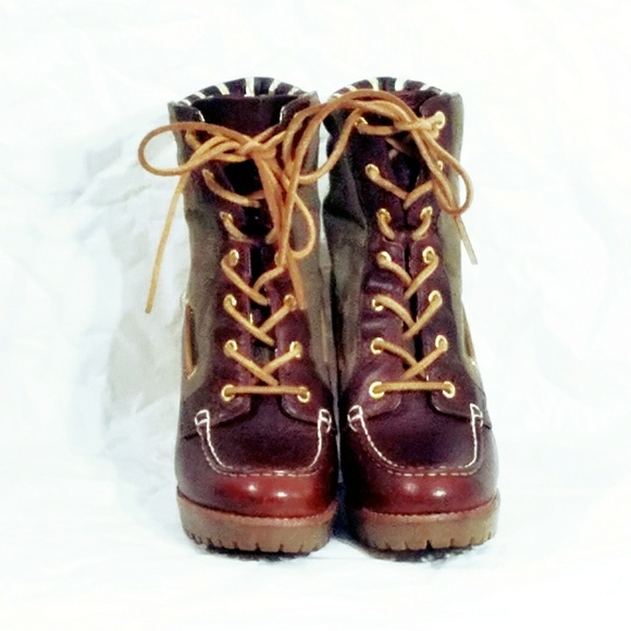 Sperry Top-Siders "Trinity" Heeled Ankle Boots-7 - Picture 5 of 8