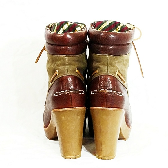 Sperry Top-Siders "Trinity" Heeled Ankle Boots-7 - Picture 6 of 8