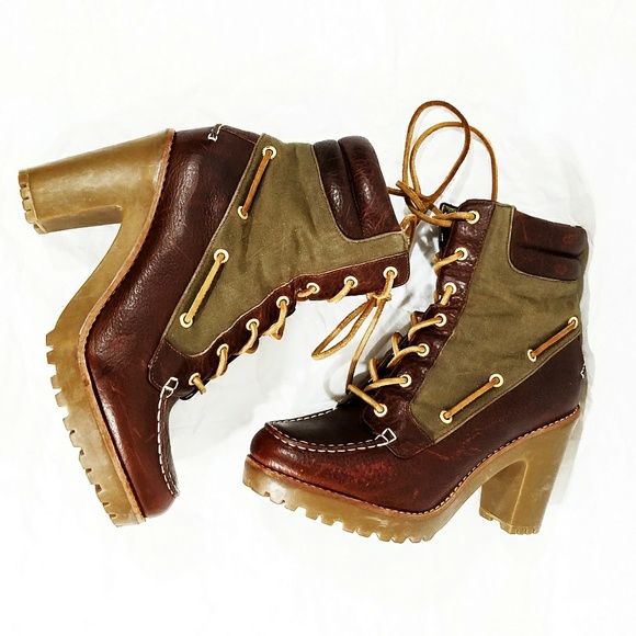 Sperry Top-Siders "Trinity" Heeled Ankle Boots-7 - Picture 8 of 8