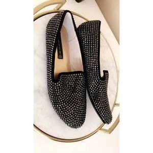 STEVE MADDEN CAVIARR RHINESTONE LOAFER