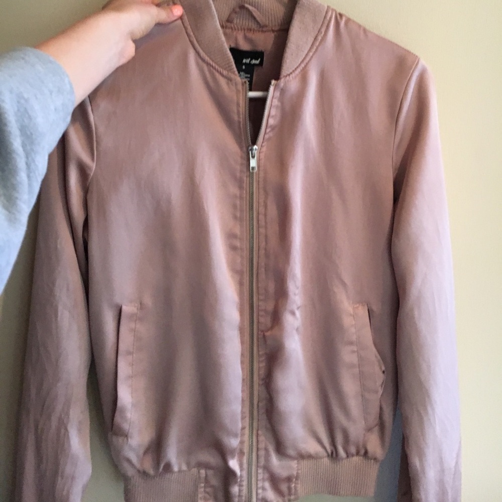 PINK BOMBER JACKET