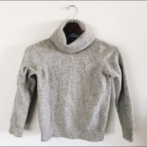 Cashmere-Lambswool Turtleneck Sweater