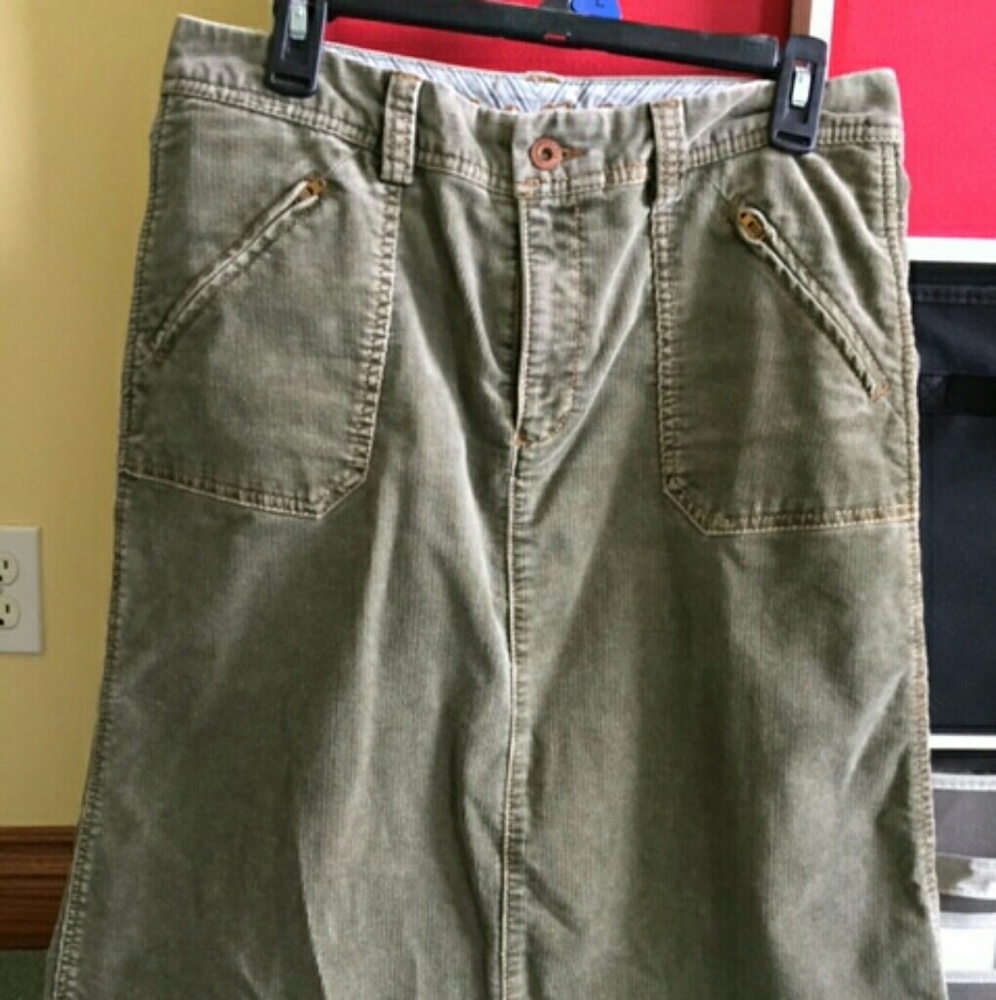 Cordurory Skirt