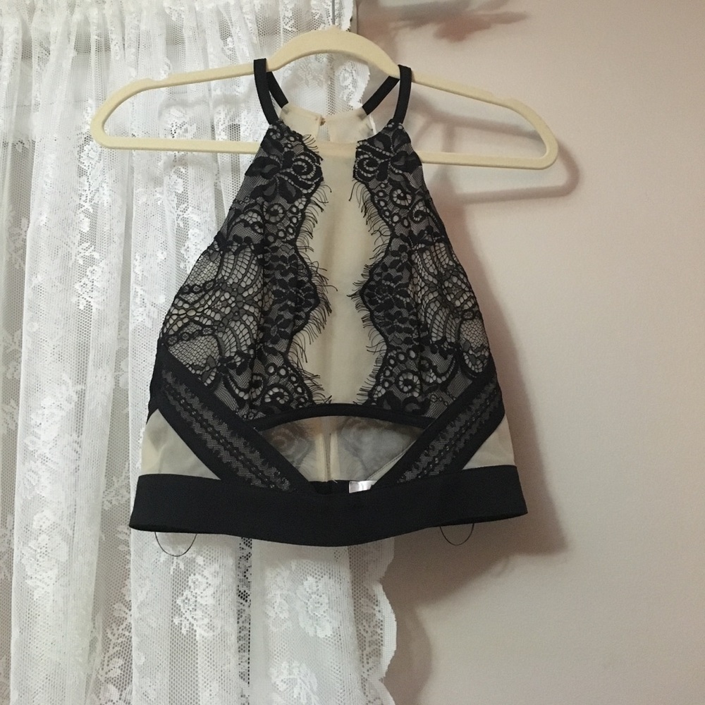 Black Lace Top