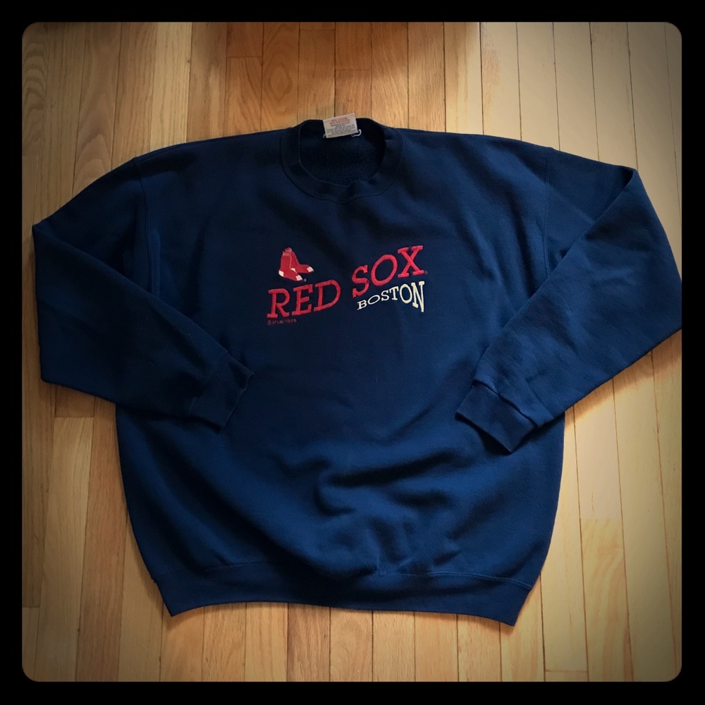 Vintage men's Red Sox sweatshirt XL