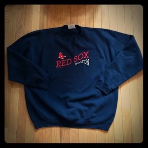 Vintage men's Red Sox sweatshirt XL