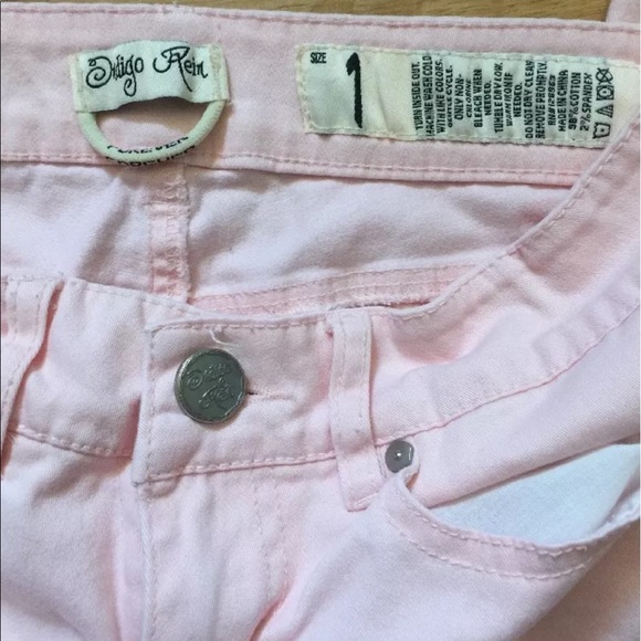 Indigo Rein Skinny Distressed Jeans - Picture 2 of 4