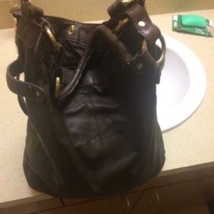 Massive brown cross body