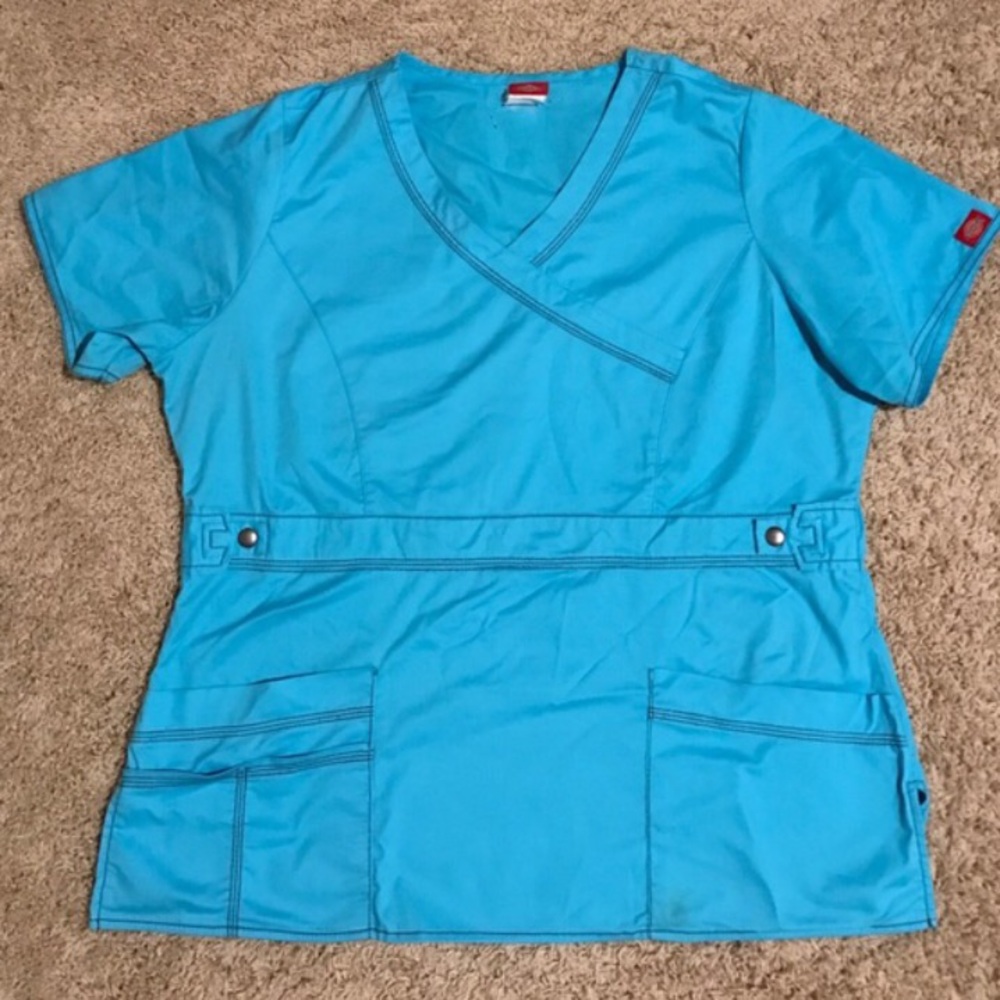 Dickies Gen Flex Scrubs Set- top and pants large