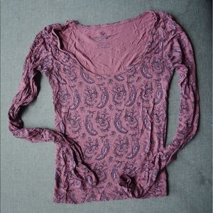 Paisley Crop Top