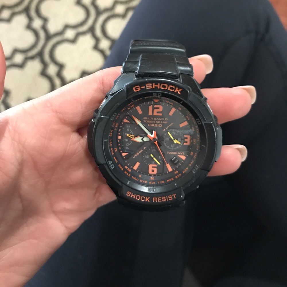 Casio G shock resistant